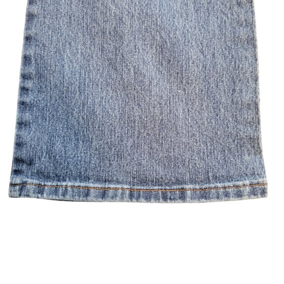 Cosmopolitan Jeanswear Embroidered Womens Blue Jeans Size 20 Low Rise - Picture 7 of 10